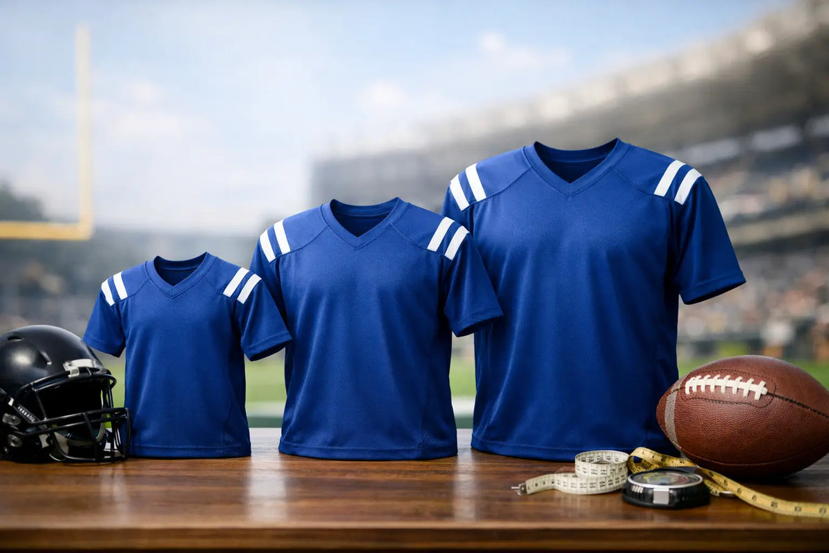 Football Jersey Size Guide for Every Fit