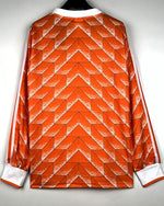 Netherlands Camicia A Maniche Lunghe