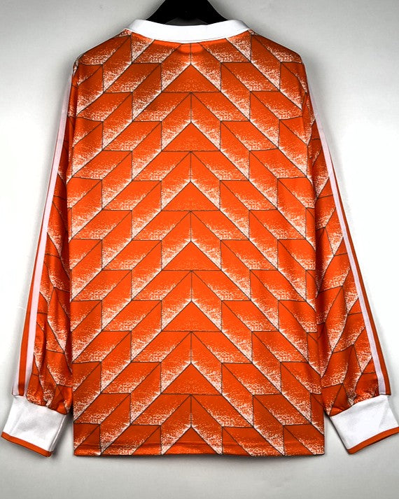 Netherlands Camicia A Maniche Lunghe