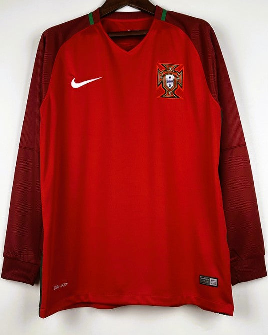 Portugal Camicia A Maniche Lunghe