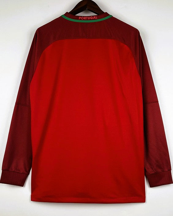 Portugal Camicia A Maniche Lunghe