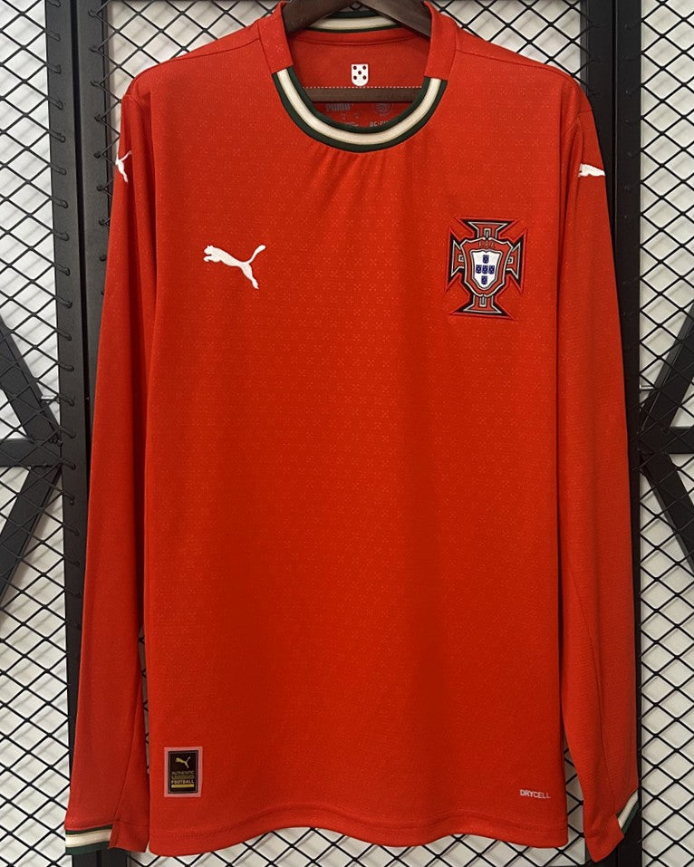 Portugal Camicia A Maniche Lunghe