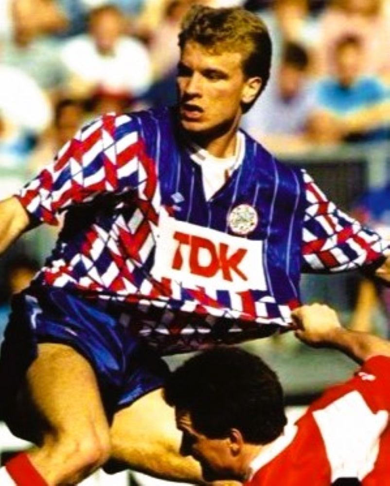 Ajax 1990-1991 - Bergkamp Dennis – The Football Jersey Store
