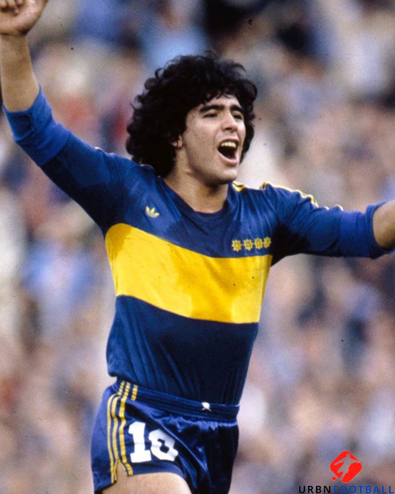 Boca Junior 1981-1982 - Maradona Diego Armando