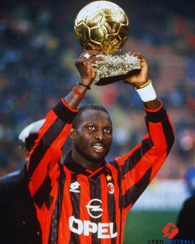 Milan 1995-1996 - Weah George