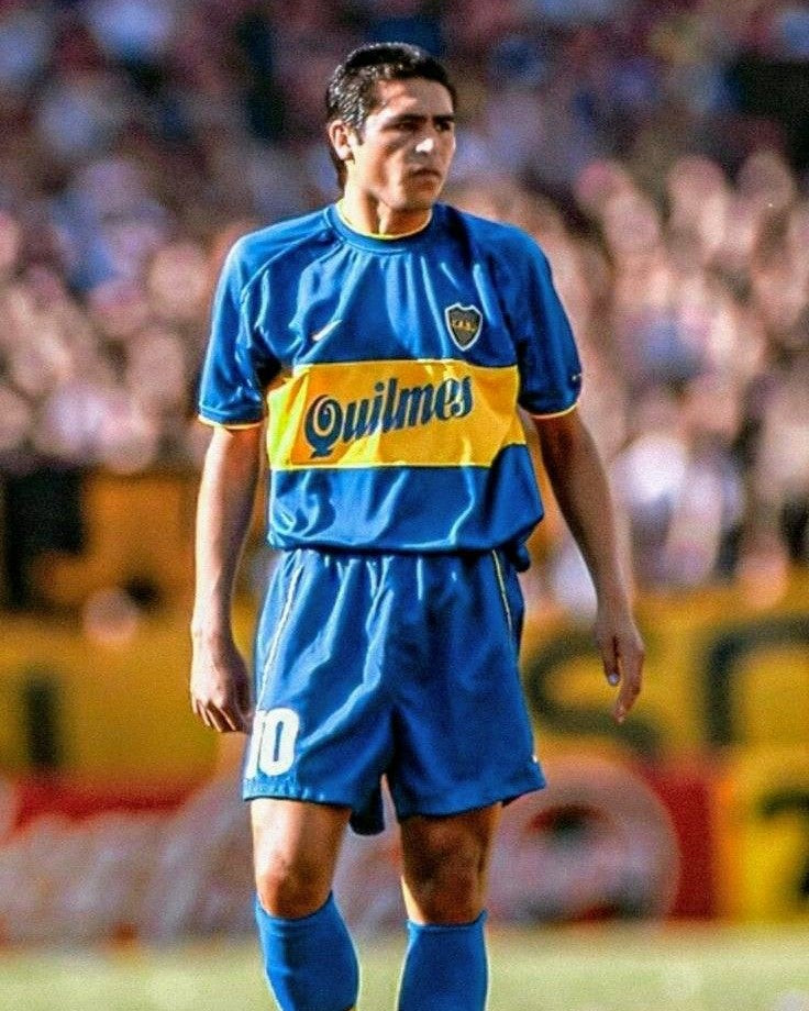 Boca Junior 1999-1900 - Riquelme Romano