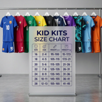 Kids kit size chart